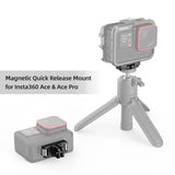 Quick Release for Insta360 Ace/ Ace Pro Sports Camera Magnetic Adapter Mount Aluminum Alloy