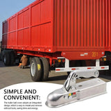 CouplerTrailer Hitch Ball Connectorball Head Cover for Boat Trucks Caravan Trailer Camper RV Accessories Part