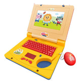 Kids Laptop Electronic Toys Educational Learning Computer Sound Rose Red Yellow Plastic Mouse Keyboard Fun Music