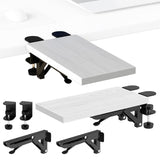Height Adjustable Punch-free Foldable Arm Rest Universal Office Desk Extender Tray