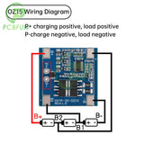 3S 12V 15A / 20A BMS 18650 Lithium Battery Protection Board 11.1V 12.6V Anti-overcharge With Balance And Temperature Control