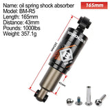 Damper Cycg Electric Scooter Metal Rear Shock Absorber Spring Suspension Aluminum Alloy