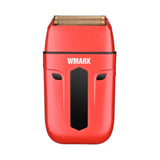 2024 WMARK New NG-984A Oil Head Gradient Whitener Stainless Steel Etched Titanium-plated Two Knife Mesh Blade Clipper