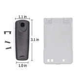 Yaesu SHB-13 Belt Clip with Screws for VX-8R VX-8E VX-8DR VX-8DE VX-8GR VX-8GE Radio SBR-14Li FNB-101Li 102Li Li-ion Battery