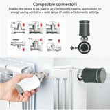 ZigBee 3.0 TRV Thermostat Tuya Radiator Actuator Vae Smart Programmable Temperature Controller for Alexa Google Voice Control