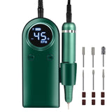 Electric Nail Drill 45000RPM Portable Cordless Nail File Machine For Acrylic Gel Nails Manicure Pedicure Polishing Shape Tools