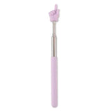 Retractable Presentation Stainless Steel aron Finger Reading Teacher Pointer with Adjustable for Conducting