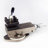 Lathe At300 Tool Holder Mini Lathe Accessories Metal Lathe Holder Tool Assembly Quick Change Lathe Tool Holder Tool 80Mm Stroke.