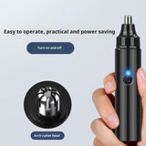 Men's Trimmer Rechargeable Cleaner Electric Nose Hair Shaver