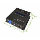 ART-NET To DMX512 Converter Expander 2-Port Expansion MA2 Console Controller Interface