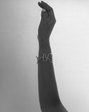 925 Sterling Silver  Loose Knot Braided Bracelet
