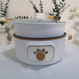 1pc, UK Plug Multifunctional Electric Hot Pot, Takeout Hot Pot, Electric Boiling Pot, Non-stick Pot, Dormitory Electric Pot Gift