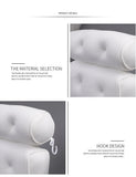 Bathroom Fashion Breathable 3D Mesh Fabric PVC Sucker Spa Bath other Function Bathtub Pillows for Tub with Hook