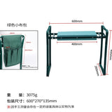 Durable Foldable Kneeler Portable Soft Cushion Kneeg Bench Stool Garden Seat Pad