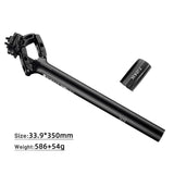 CANTRELL Bicycle Damping Suspension Ultra Light 586g Seatpost 27.2 28.6 30.0 30.4 30.8 31.6 33.9mm Mountain Bike Seat Tube