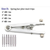 316# Stainless Steel 6825 Bracelet Pliers Standard of Removing Spring Bar Watch Bands Removal Tool