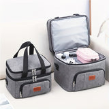 1pc, Waterproof Oxford Fabric Insulated Cooler Bag for Outdoor Activities, Picnics, School, Office, Travel, and Home Kitchen Use