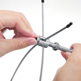 Stainless Steel Trellis Plants Climbing Vine Rack with 12m Rope - Plant Potted Support Frame & Wall Bracket Garden Tools
