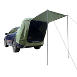 Outdoor Camping Picnic with Canopy Extension Sunshine-Proof Rain-Proof Car Rear Tent