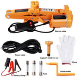 Hydraulic 12V 3ton Lifter Stand Auto Tire Wheel Lifting Disassembly Repair Tools Kit Electric Car Jack