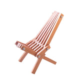1/12 Foldable Lounge Deck Chair Model Dollhouse Mini Furniture Replacement