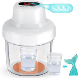 Resin Bubble Remover,Remove 99% of the Air Bubble Within 6-10 Mins,98kPa Vacuum Degassing Chamber,for Epoxy EU Plug