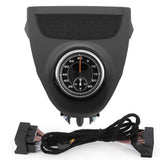 Instrument Dashboard Panel Upper Cover with Clock Decoration Fit for Porsche 718 2016?2020