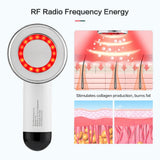 9 IN 1 EMS Fat Burner Body Slimming Massager Weight Loss RF Frequency Radio LED Infrared Skin Lifting Remove Wrinkles and Scars