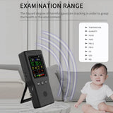 9 In 1 Air Quality Detector LCD Display PM2.5 PM10 HCHO TVOC CO CO2 AQI Temperature Humidity Multifunctional Air Quality Monitor