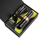 Hot Sale FLUX-Max Wireless Tattoo Machine Pen Brush Coreless Motor Strong Quiet 4.0mm Stroke Two Battery With RCA Adapter