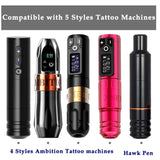 25 pcs Ambition Disposable tattoo grip compatible with hawk pen and sol nova unlimited equipment Accessories