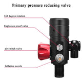 Scuba Diving Oxygen Tank 1L Cyder Underwater Breather for with Breathing Vae D Set
