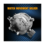 High Quality Movement Holder for ETA 7750 7751 7753 / SW500 13 1/4 Adjusting Screws Watch Repair Tool 0.9MM Punch
