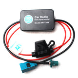 Easy Assemble Copper Car FM Radio Aerial Antenna Signal Amplifier Booster For Audi Skoda Seat VW