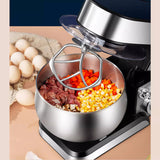 Electric Stand Food Mixer Stainless Steel Chef hine 5L Bowl Cream Blender Knead Dough Cake Bread Whisk Egg Beater