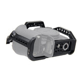 Camera Cage for Canon EOS R5 R6 Arca with Frame w/ Cold Shoe Camera Rabbit Case Frame Rig with Cold Shoe Handle Locating Holes
