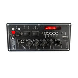 30W-120W Power Amplifier Board USB Dac FM Radio TF Player Subwoofer DIY Amplifiers 7.4V Lithium Battery Outdoor Bluetooth Lever
