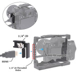 Camera Cage 20MM Universal Camera HDMI Cable Clamp Adjustable HDMI-compatible Cable Clip Mount Accessories