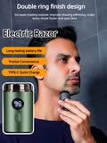 Portable Compact Razor Set Full Body Wash Small Steel Clean Razors