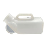 1200ml Pee Spill Proof Portable Urinal Plastic Mens Bedpan Bottle with Lid for Car Elderly and Incontinence