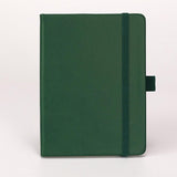 6a Ink-proof Paper Elegant A6 Pocket Notebook with Faux Leather Hardcover 200 Pages of for Students