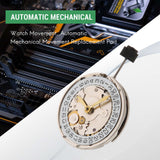 Direct Replacement ETA 2824 Date Automatic Mechanical Movement Mens Watch