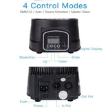 2024 DJ Disco Lights 1/2/4PC 7*12W 540° Moving Head Lamp DMX512 Voice-Activated Wedding Party KTV Stage Performance Light