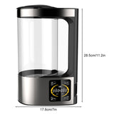 2L Bottle Healthy Hydrogen Rich Electric Kettle Heating Ionizer hine Home Water Jug with English Menu