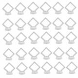 30 Pcs 3D Floating Display Frame Stand Storage Boxes for Jewelry Ring Earrings Coin Medals Challenge Medal Holder B