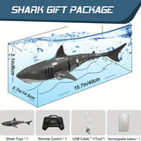 Upgrade Remote Control Shark Pool Toys For Kids, 2.4Ghz Waterproof 1000mAh RC Boat