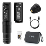 Wireless Tattoo Machine Pen Coreless Motor 2400mAh Lithium Battery with Stroke 3.5/4.0mm for Tattoo Body Artist