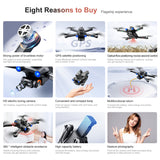S136 Max Drone 4K HD Dual Camera GPS Obstacle Avoidance Foldable Quadcopter Brushless Helicopter Professional Photography Dron