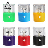12Pcs Protable Electric Dry Herb Tobacco Grinder Multifunction Grass Crusher Grinders for Smoking Household Kitchen Accessorie