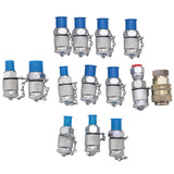 14Pcs Pressure Test Point Testing Coupg Adapter Set for Hydraulic System Kit